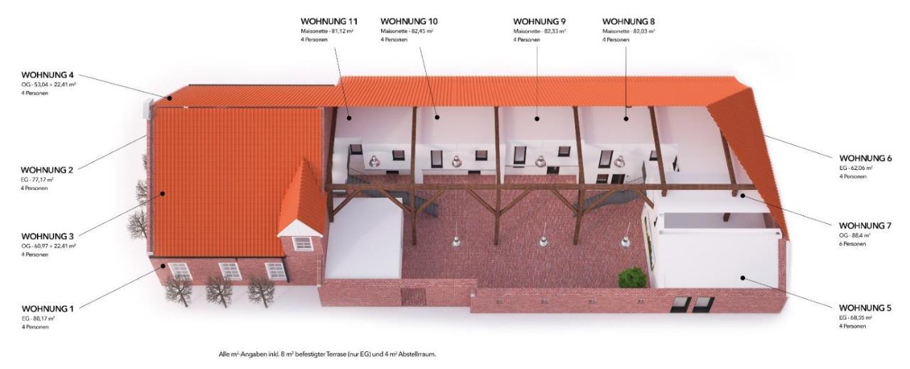 Gulfhof Polder72 Polder72 5 Eger Apartment Дорнум Екстериор снимка